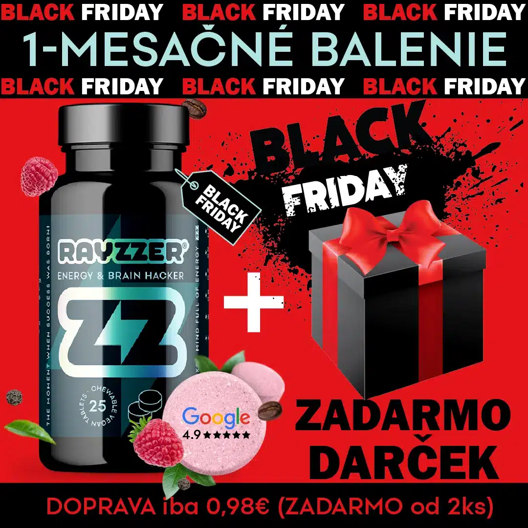 RAYZZER 1-mesačné balenie black friday