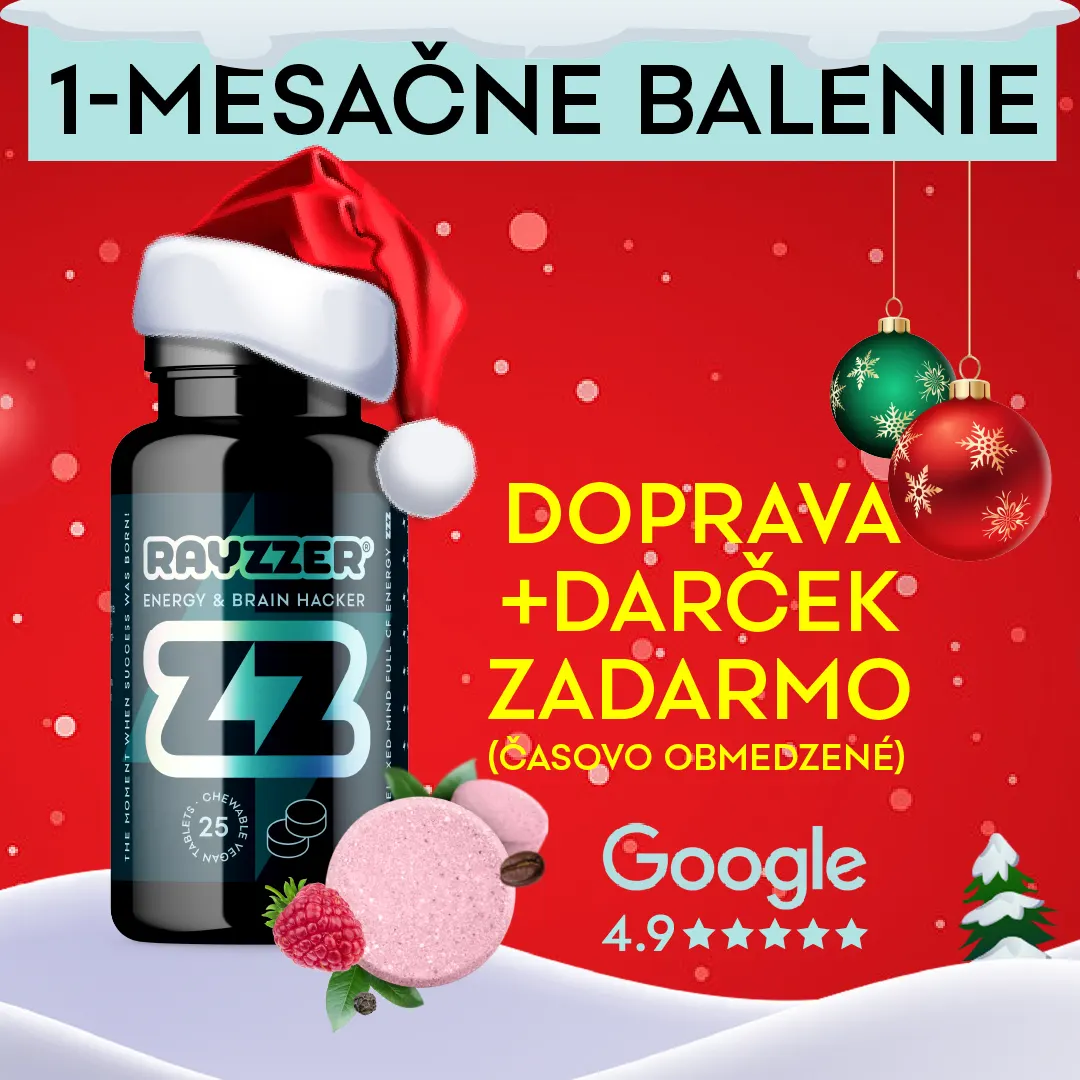 Rayzzer 1-mesačné balenie Vianoce + darček 2024 2