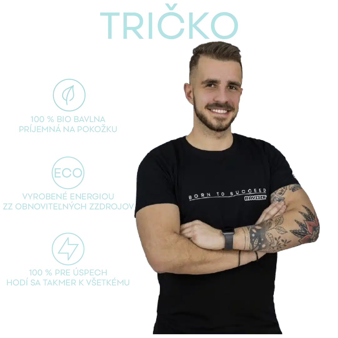 Fairtrade tričko RAYZZER® – zrodený uspieť