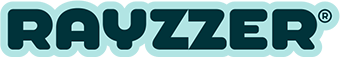 RAYZZER logo vo farbách
