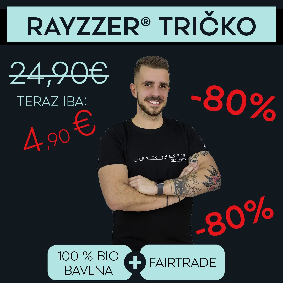 RAYZZER tričko zľava 80%