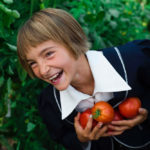 Dievča s paradajkou - pomodoro