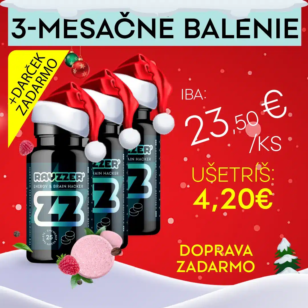 Rayzzer 3-mesačné balenie Vianoce 2024