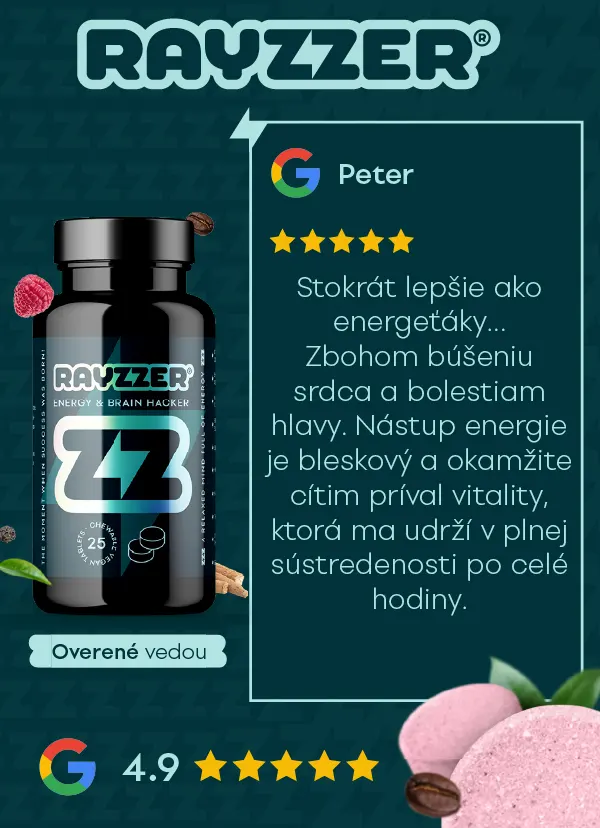 RAYZZER recenzie Peter energeťáky