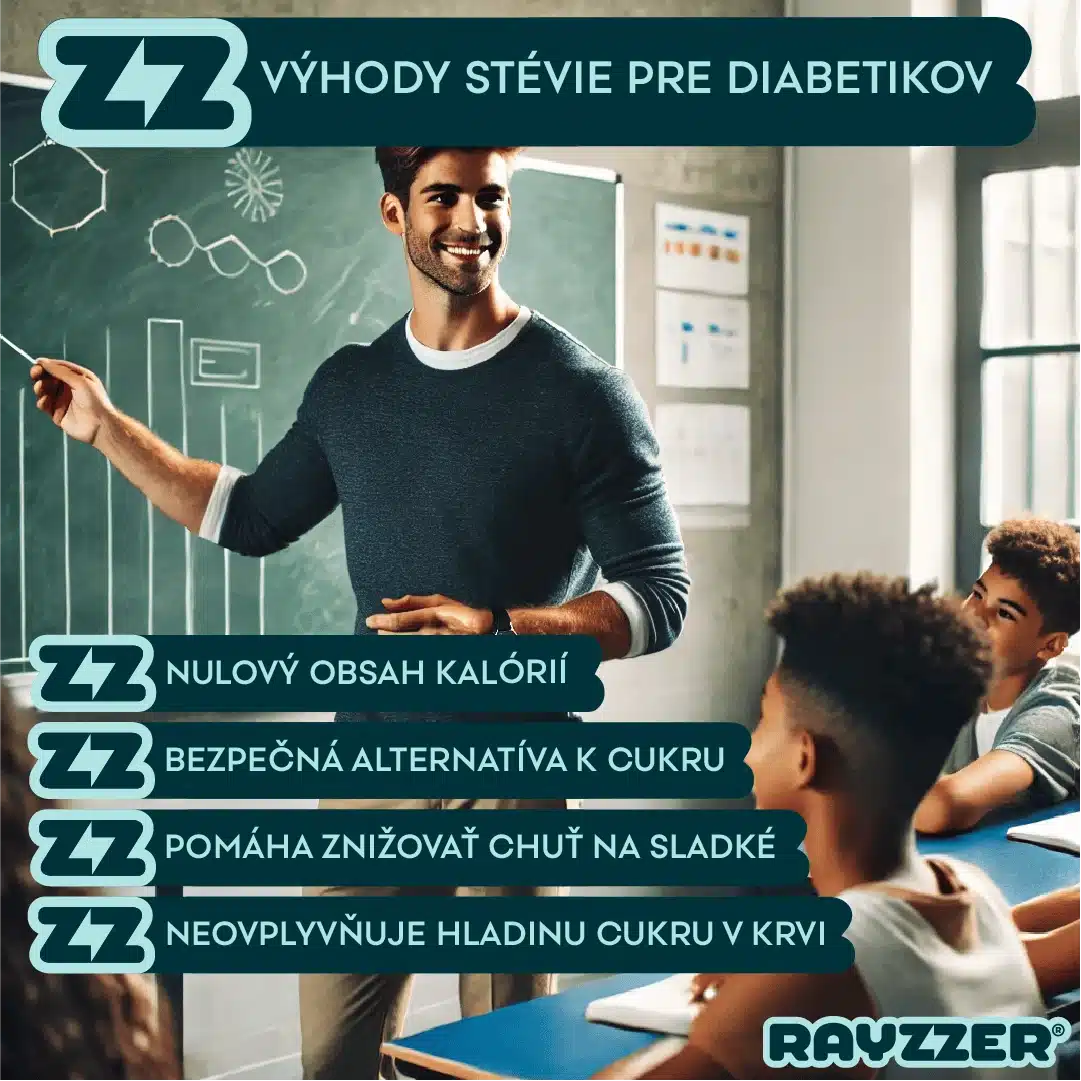 Stévia má význam aj v strave diabetikov. Toto sú podstatné výhody.