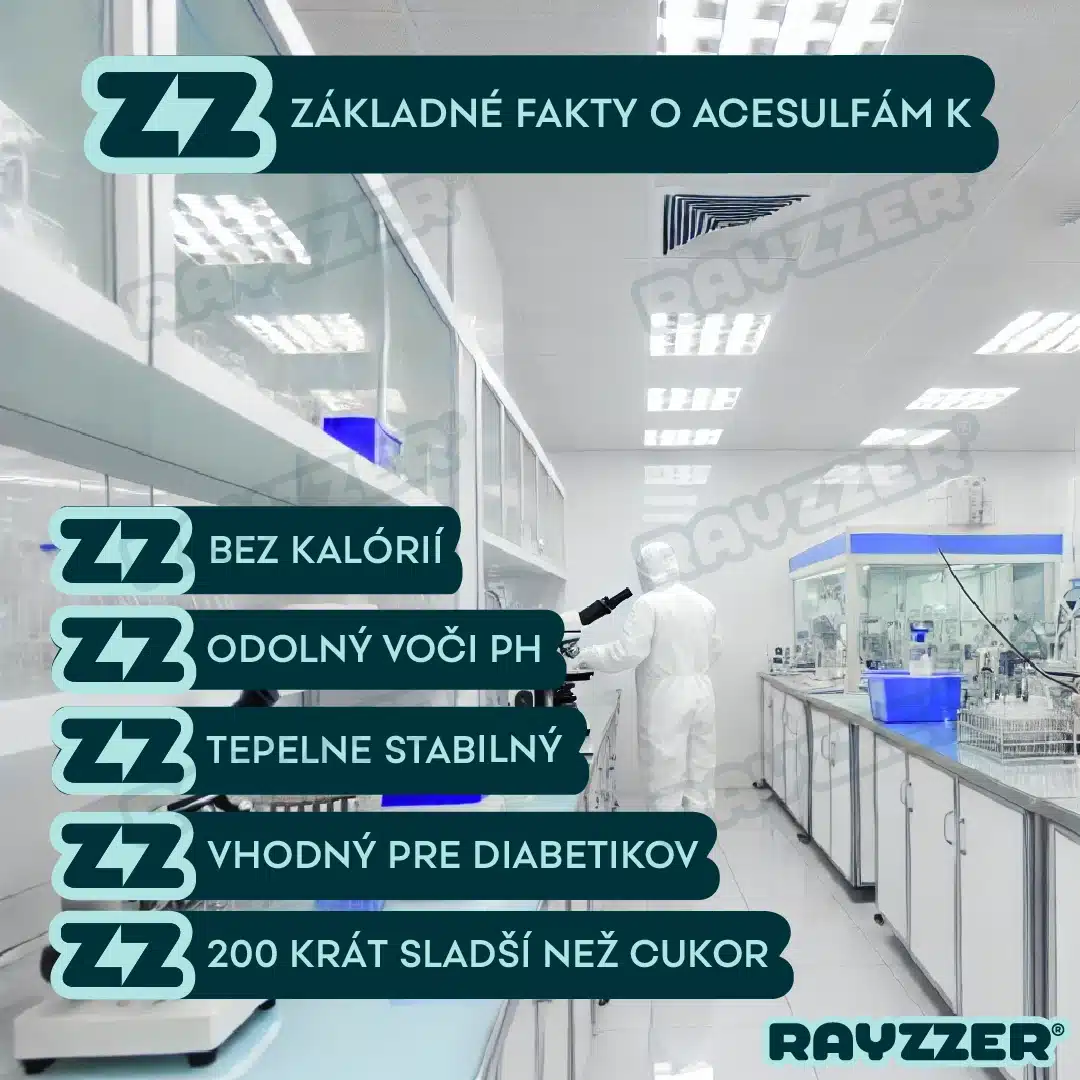 Acesulfám K: základné fakty