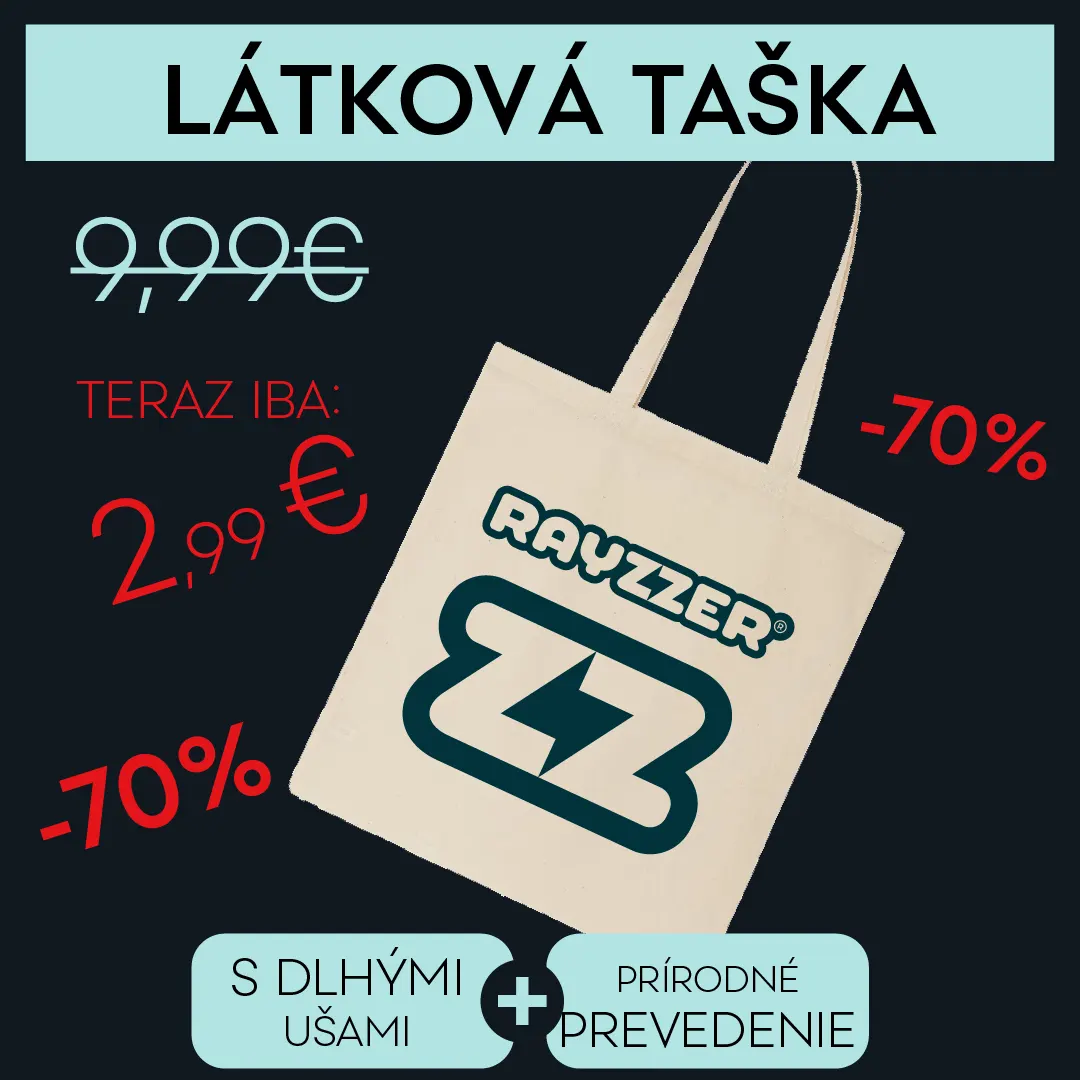 RAYZZER látková taška zľava 70 %