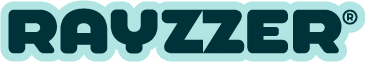 Logo RAYZZER vo farbách